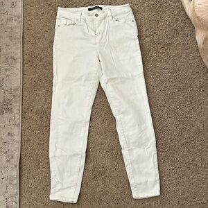 Liverpool white jeans. The Hugger ankle. Size 30.